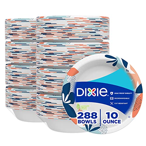 Disposable Dixie Paper Bowls