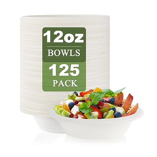 Disposable Paper Bowls Bulk - Eco-Friendly Biodegradable Bowls