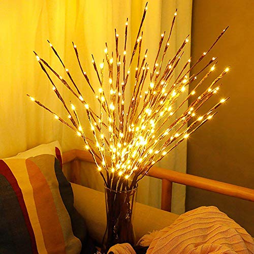 DK177 LED Branch Lights - Battery Operated Willow Tree Twig Lights
