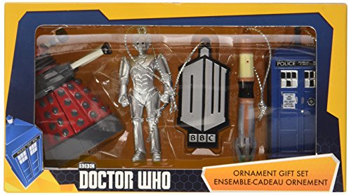 Doctor Who Ornament Gift Box, Set of 5