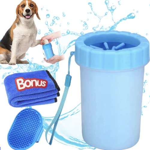 Dog Paw Cleaner: Portable Pet Cleaning Cup