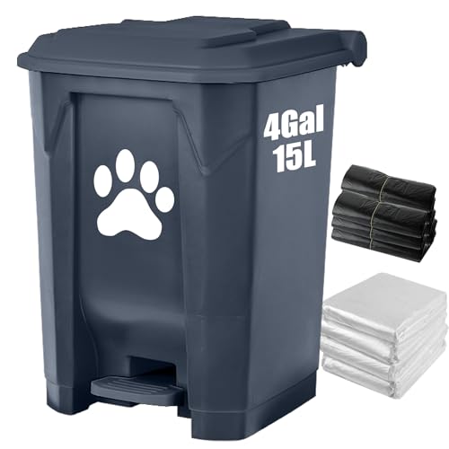 Dog Poop Trash Can with Lid