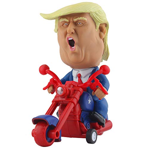 Donald Trump 2024 Toy Figure Riding Motorcycle