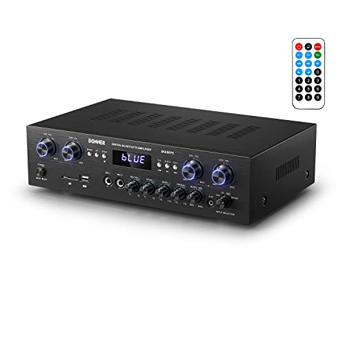 Donner Bluetooth 5.0 Stereo Audio Amplifier Receiver