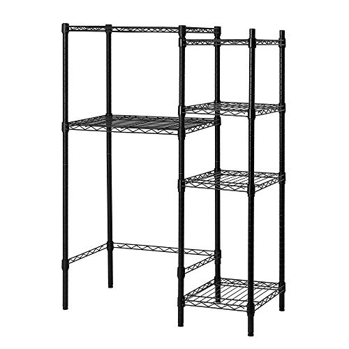 DormCo Suprima Mini Shelf Supreme - Black - 4 Shelf Add On