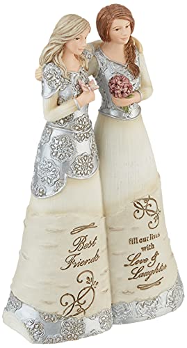 Double Angel Figurine Best Friends Fill Our Lives with Love & Laughter
