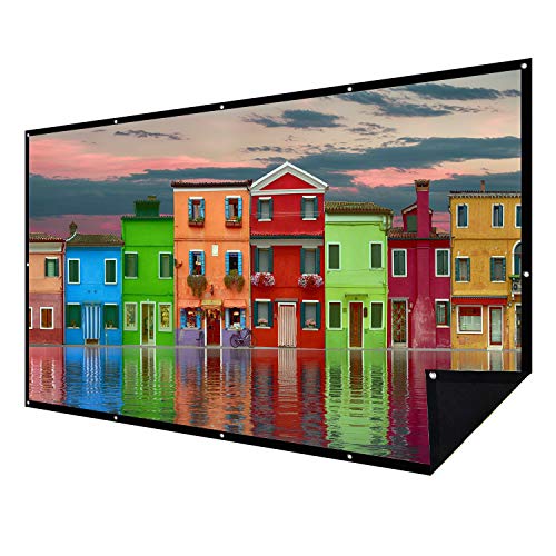 Double Layer Projector Screen 100 inch
