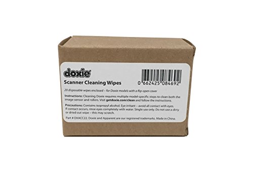 Doxie Scanner Cleaning Wipes (20 Pack)