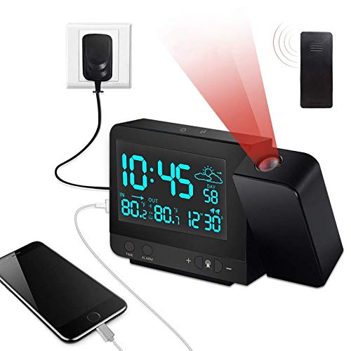 Dr. Prepare Projection Alarm Clock - A Versatile Bedroom Essential