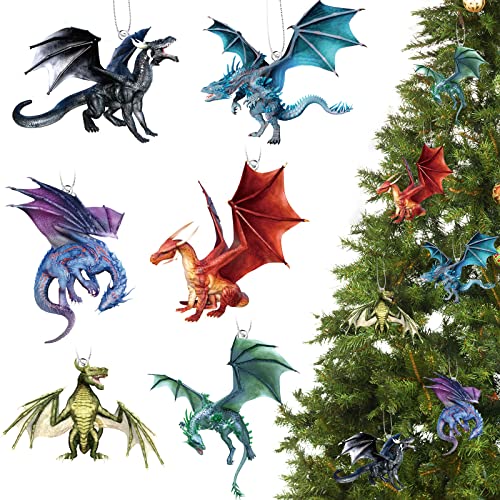 Dragon Christmas Tree Hanging Ornament