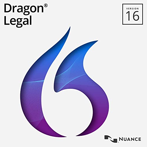 Dragon Legal 16.0 Voice Recognition Software
