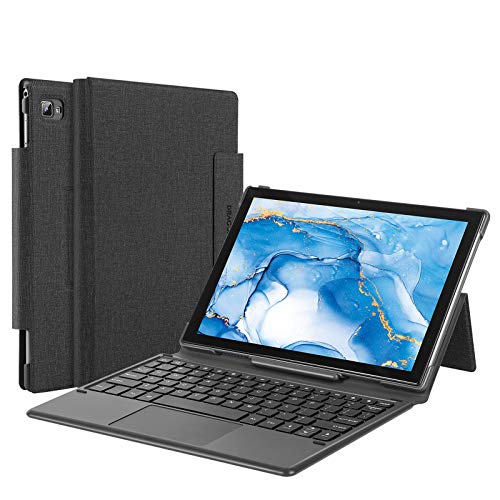 Dragon Touch Docking Keyboard Case for Notepad 102 and Notepad T10M 10-Inch Tablet, 80 Keys, 5 Pin Connection Keyboard Tablet Case, Foldable, not Include Tablet