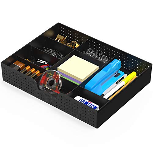 Drawer Organizer Tray with Adjustable Compartments