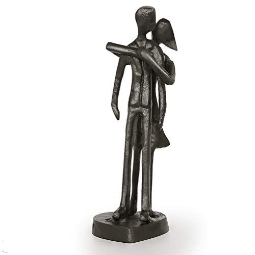 Dreamseden Affectionate Couple Art Iron Sculpture