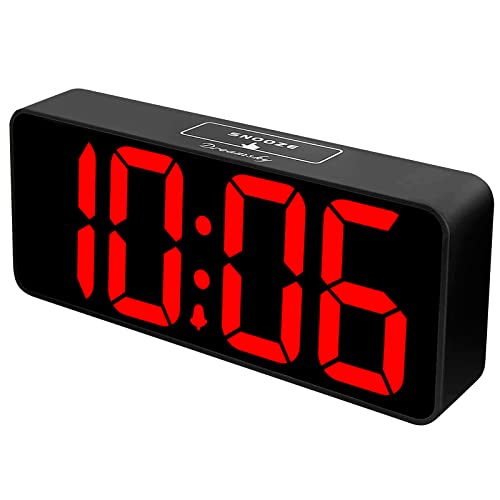 DreamSky Large Digital Alarm Clock for Seniors & Visually Impaired