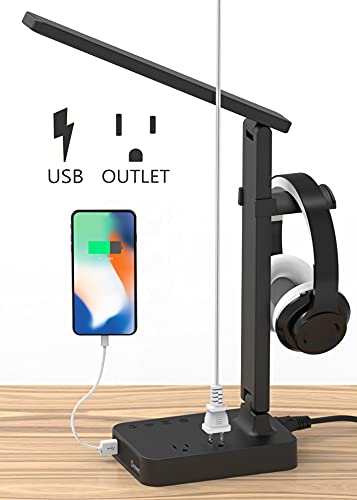 Drevet LED Desk Lamp with Headphone Stand