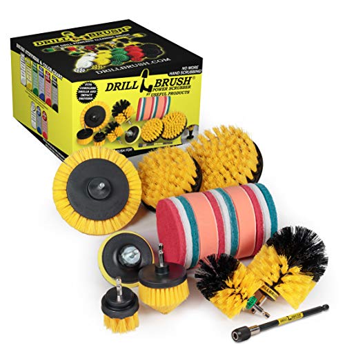 Drill Brush Power Scrubber - Bathroom Cleaning Set