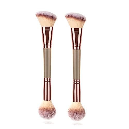 Dual-Ended Makeup Brushes for Flawless Application