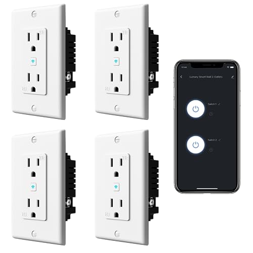 Dual Plug Convenience: Smart Outlet with Wireless App Control