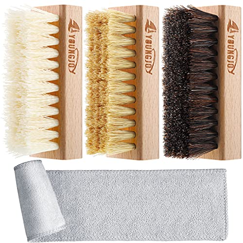 Dual Sided Sneaker Shoe Cleaner Brush Set