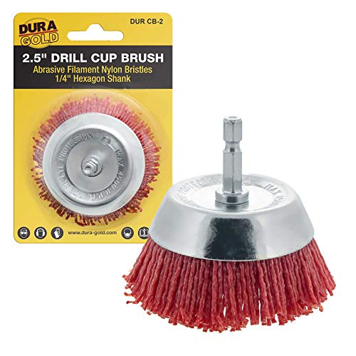 Dura-Gold Nylon Bristle Cup Brush