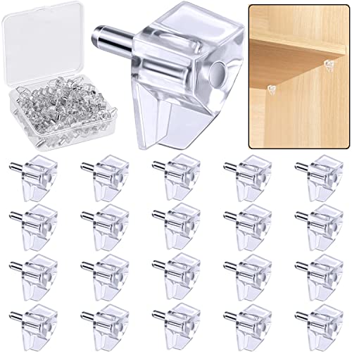Durable 3mm Shelf Support Pegs - Pack of 20