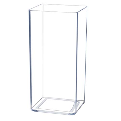 Durable Acrylic Flower Vase - Perfect for Home or Wedding