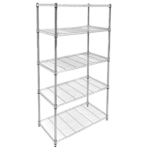 Heavy Duty 5-Tier Metal Shelving Unit