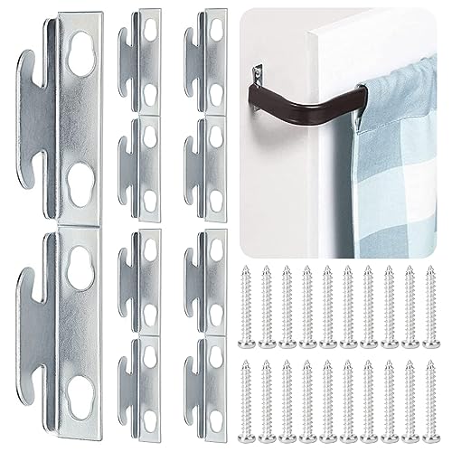 Durable Curtain Rod Hardware Brackets for Stylish Curtain Hanging