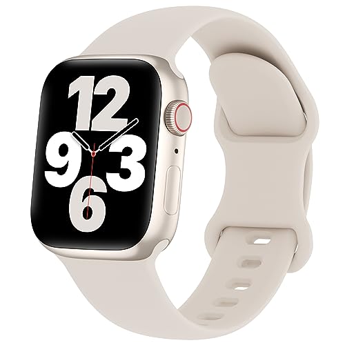 DYKEISS Apple Watch Bands - Soft Waterproof Strap Replacement Wristband
