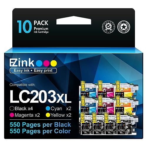 E-Z Ink Cartridge Replacement for Brother LC203XL