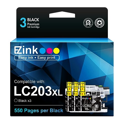 E-Z Ink Compatible Ink Cartridge Replacement for Brother LC203XL