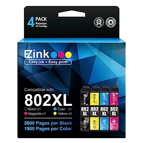 E-Z Ink Remanufactured Ink Cartridge Replacement for Epson Printers