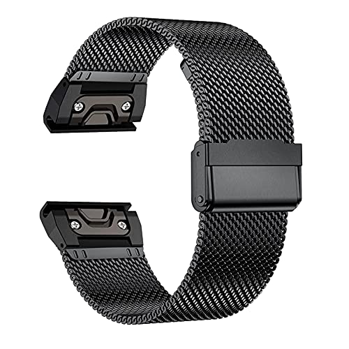 EANWireless Stainless Steel Wristband Strap for Fenix Smartwatches