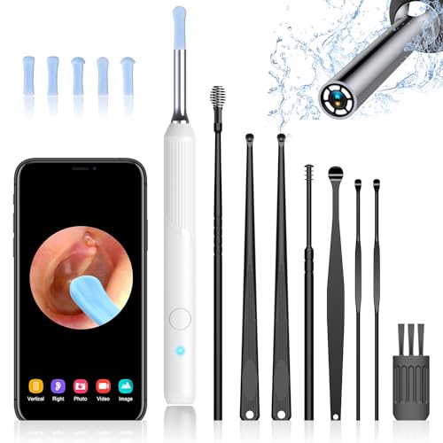 Ear Wax Removal Tool with 1080P Camera and Ear Cleaning Kit