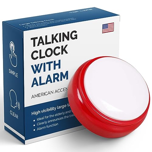 Easy-to-Use Talking Clock for the Elderly and Visually Impaired