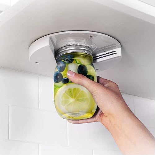 Easy-to-Use Under Cabinet Jar Opener for Weak Hands