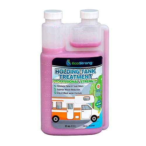 Eco Strong RV Toilet Treatment - Powerful Odor Eliminator and Waste Digester for RVs and Campers