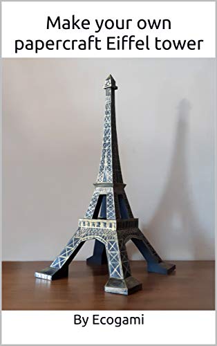 Ecogami Papercraft Eiffel Tower Puzzle