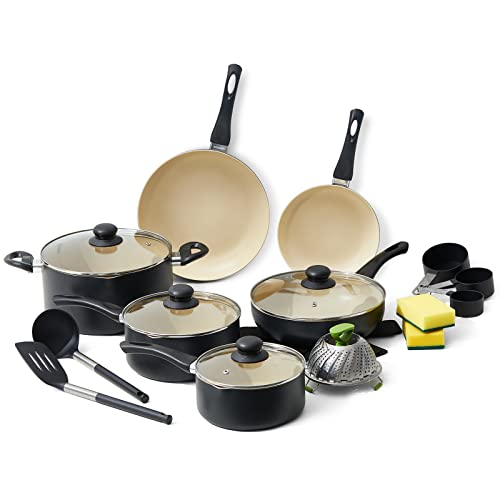 Ecowin Cooking Sets - 21-Piece Non-Stick Cookware Set