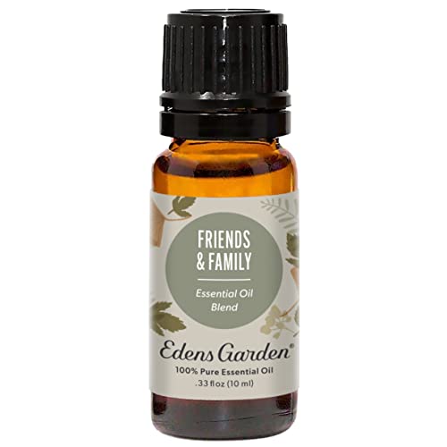 Edens Garden Friends and Family Limited Edition Holiday Essential Oil Synergy Blend, 100% Pure Therapeutic Grade (Undiluted Natural/Homeopathic Aromatherapy Scented Essential Oil Blends) 10 ml