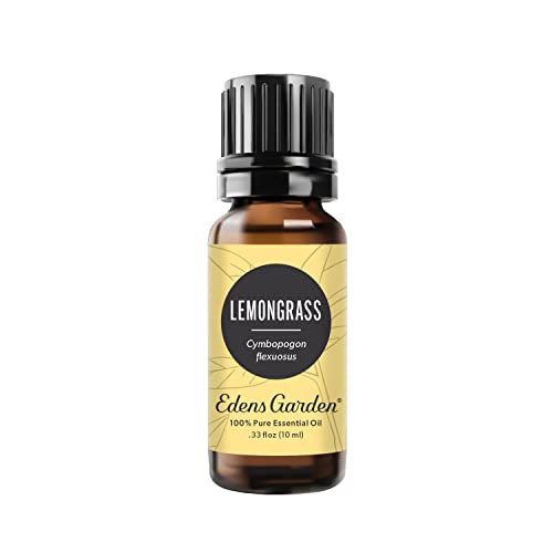 Edens Garden Lemongrass Essential Oil, 100% Pure Therapeutic Grade (Undiluted Natural/Homeopathic Aromatherapy Scented Essential Oil Singles) 10 ml