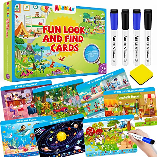 Educational Search and Find Cards for Kids