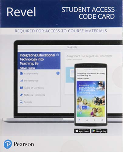 Educational Technology into Teaching - Revel Access Code