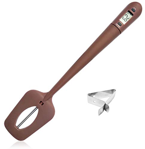 Efeng Candy Spatula with Thermometer Built in and Pot Clip