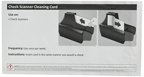 Effective Check Scanner Cleaning Card (5)