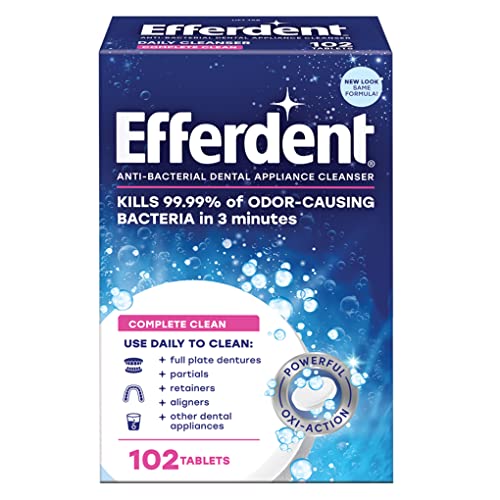 Efferdent Retainer Cleaning Tablets