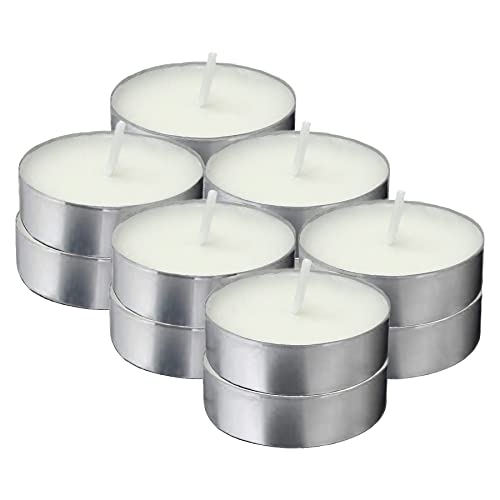Effortless Elegance & Warmth with Unscented Tealight Candles