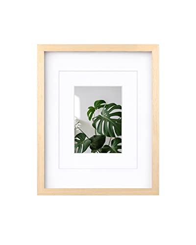 Egofine 11x14 Solid Wood Picture Frame with Plexiglass