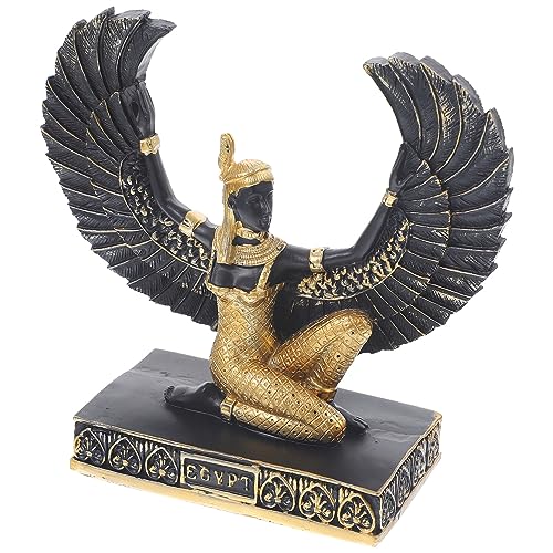 Egyptian Isis Figurine - Retro and Mysterious Collectible for Home Decor